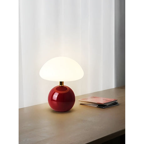 CreamyShine Lamp - Mysig svamp nattdukslampa Carvallo
