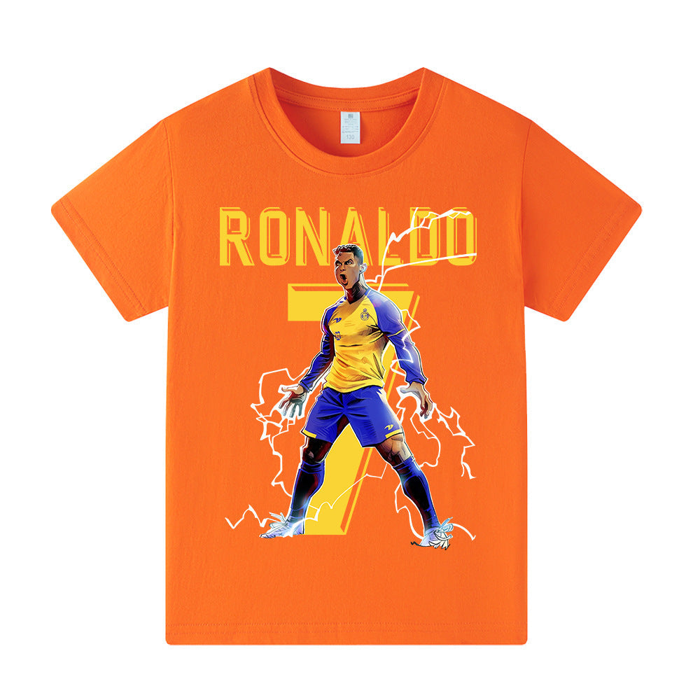 Ronaldo Fotbolls T-shirt för Barn - Al Nassr Footballdinho