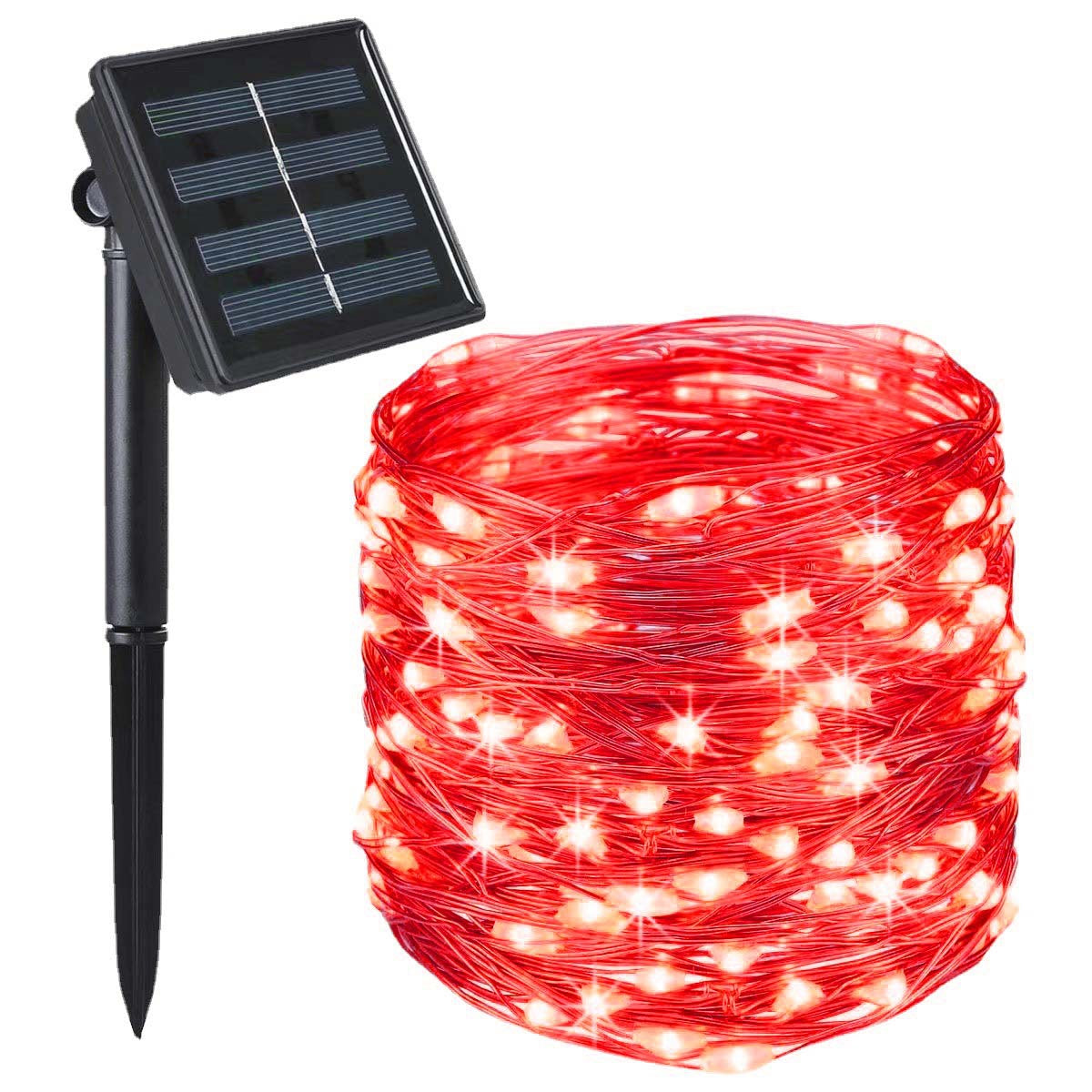 Vattentålig ljusslinga med solenergi Carvallo