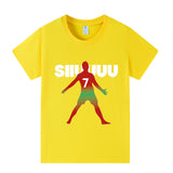 Ronaldo Fotbolls T-shirt för Barn - Cool Design Footballdinho