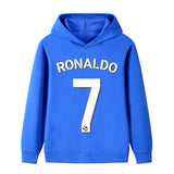 Ronaldo Fotbolls Hoodie för Barn - Sportig Footballdinho