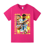 Lionel Messi Fotbolls T-shirt för Barn - Sportig Footballdinho