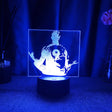 Erling Haaland 3D Illusion LED-Lampa - Nattlampa Footballdinho