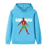 Ronaldo Fotbolls Hoodie för Barn - Mjuk Footballdinho