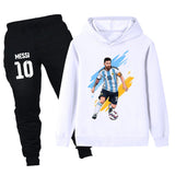 Lionel Messi Träningsoverall för Barn - Argentina Footballdinho