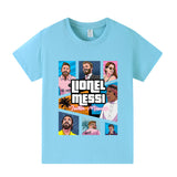 Messi Fotbolls T-shirt för Barn - Bekväm Footballdinho