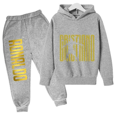 Cristiano Ronaldo Träningsoverall för Barn - Tracksuit Footballdinho