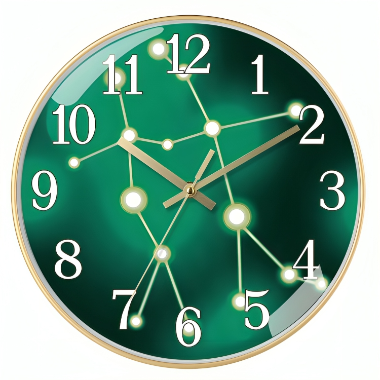 GlasKunst Väckarklocka Carvallo