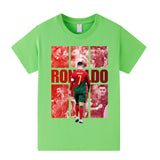 Ronaldo Fotbolls T-shirt för Barn - Portugal Footballdinho