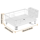 Praktisk diskställ med vattendränering Carvallo