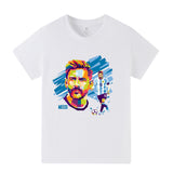 Lionel Messi Fotbolls T-shirt för Barn - Cool Design Footballdinho