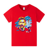 Lionel Messi Fotbolls T-shirt för Barn - Cool Design Footballdinho