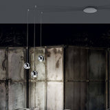 Medeltida Spegel Boll LED Hänglampa Carvallo