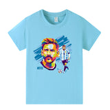Lionel Messi Fotbolls T-shirt för Barn - Cool Design Footballdinho