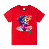 Cristiano Ronaldo Fotbolls T-shirt för Barn - Bekväm Footballdinho