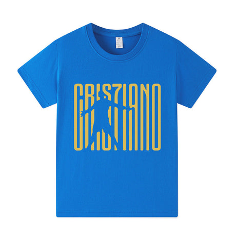 Ronaldo Fotbolls T-shirt för Barn - Bekväm Footballdinho