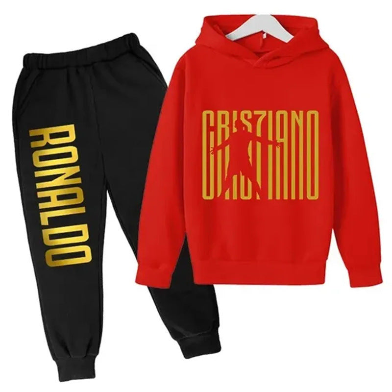 Cristiano Ronaldo Träningsoverall för Barn - Tracksuit Footballdinho