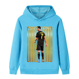 Ronaldo Fotbolls Hoodie för Barn - för Vardag Footballdinho