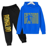 Cristiano Ronaldo Träningsoverall för Barn - Tracksuit Footballdinho
