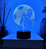 Ronaldo 3D Illusion LED-Lampa - Nattlampa Footballdinho
