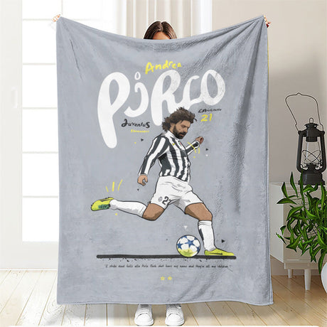 Fotbollsfilt - Andrea Pirlo Footballdinho