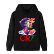 Cristiano Ronaldo Fotbolls Hoodie för Barn - Mjuk Footballdinho