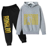 Cristiano Ronaldo Träningsoverall för Barn - Tracksuit Footballdinho