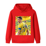 Cristiano Ronaldo Fotbolls Hoodie för Barn - Al Nassr