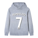 Ronaldo Fotbolls Hoodie för Barn - Sportig Footballdinho