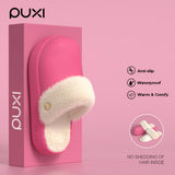 Komfortabla Vintertofflor med Avtagbar Inner Plyschfoder EVA Sula-Vinterskor-BB-Hemnix