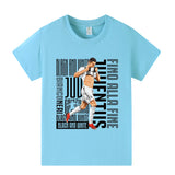 Ronaldo Fotbolls T-shirt för Barn - Juventus Footballdinho