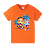 Lionel Messi Fotbolls T-shirt för Barn - Cool Design Footballdinho