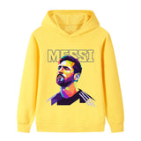 Messi Fotbolls Hoodie för Barn - Mjuk Footballdinho