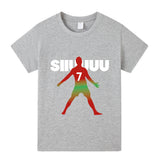 Ronaldo Fotbolls T-shirt för Barn - Cool Design Footballdinho