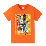 Lionel Messi Fotbolls T-shirt för Barn - Sportig Footballdinho