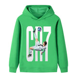 Ronaldo Fotbolls Hoodie för Barn - Style Footballdinho
