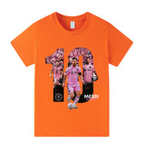 Lionel Messi Fotbolls T-shirt för Barn - Miami Footballdinho