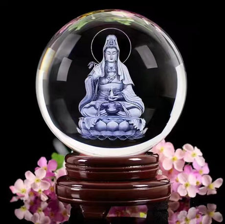 Lysande mån kristallkula Carvallo