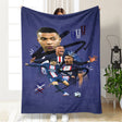 Fotbollsfilt - Mbappé Footballdinho