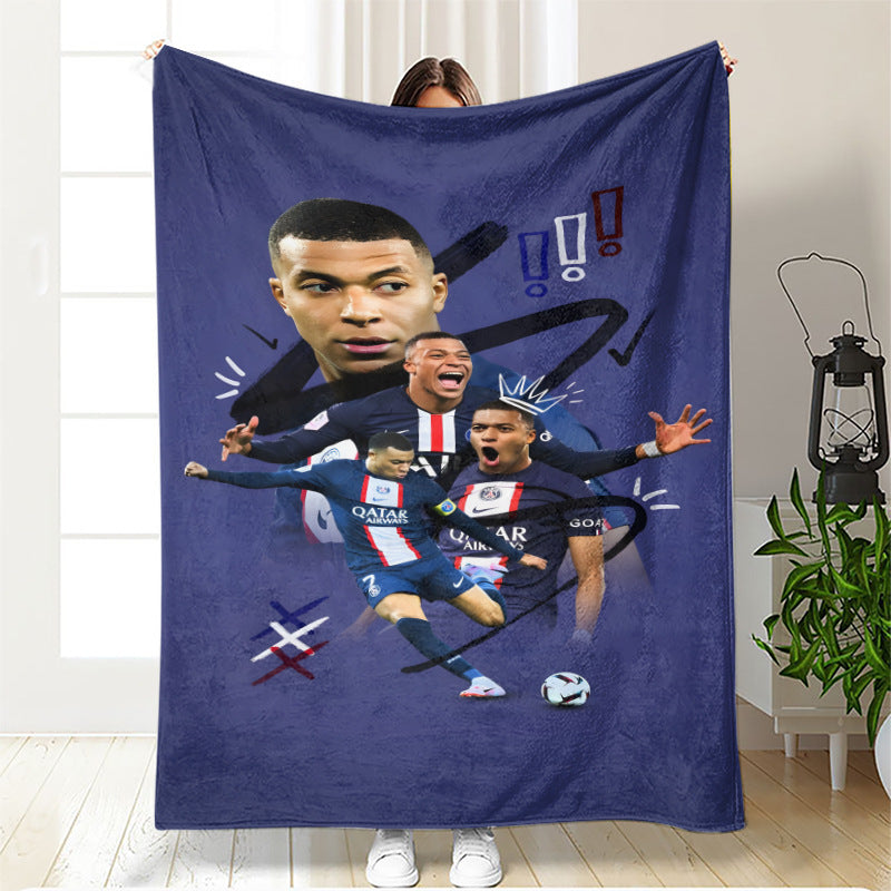 Fotbollsfilt - Mbappé Footballdinho
