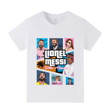 Messi Fotbolls T-shirt för Barn - Bekväm Footballdinho