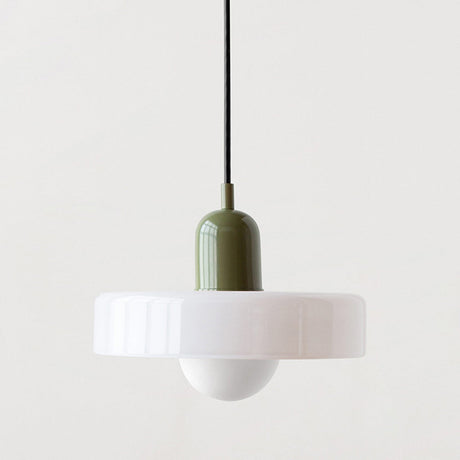 Modern Glass LED Pendant Light | H7.09" eller H8.66" | Bauhaus-inspirerad | Takarmatur | Brick by Brick Carvallo