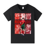 Ronaldo Fotbolls T-shirt för Barn - Portugal Footballdinho