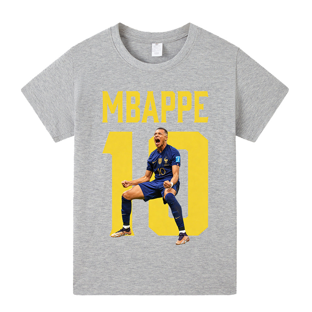 Mbappé Fotbolls T-shirt för Barn Footballdinho