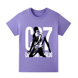 Cristiano Ronaldo Fotbolls T-shirt för Barn - Sportig Footballdinho