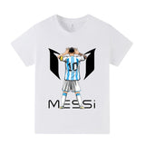 Lionel Messi Fotbolls T-shirt för Barn - Bekväm Footballdinho