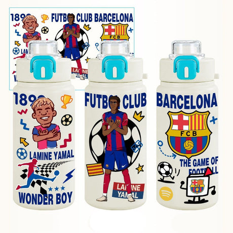 Termosflaska Lamine Yamal Barcelona - Fotboll Vattenflaska - Star Footballdinho