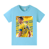 Cristiano Ronaldo Fotbolls T-shirt för Barn - Al Nassr Footballdinho