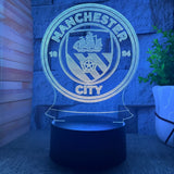 Fotboll 3D Illusion LED-Lampa - Nattlampa - Nattlampa Footballdinho