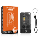 Uppladdningsbar Nyckelring Ficklampa-Electronics-Hemnix-Svart-Litiumpolymerbatteri-Hemnix